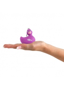 Breloczek - I Rub My Duckie Keychain   Fioletowy