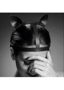 Kocie uszy opaska - Bijoux Indiscrets Maze Head Piece  Brązowy