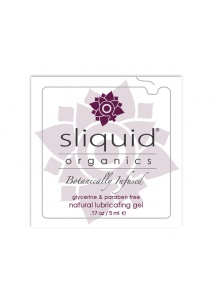 Naturalny żel nawilżający - Sliquid Organics Natural Gel Pillow 5 ml SASZETKA