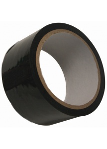 S&M Black Bondage Tape – Czarna nieklejąca taśma do bondage