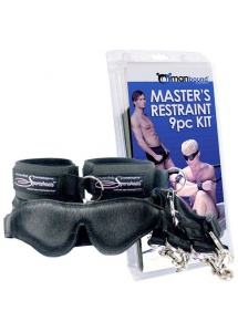Manbound Master's Restraint Kit – Zestaw SM dla mężczyzn kajdanki i więzy