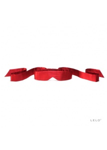 Lelo Intima Silk Blindfold – Opaska na oczy jedwabna czerwona