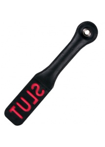 Sportsheets Leather Impression Paddle – Packa do klapsów SLUT