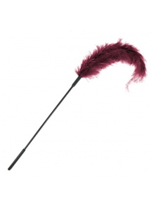 Sportsheets Ostrich Tickler – Miotełka strusie pióro burgund