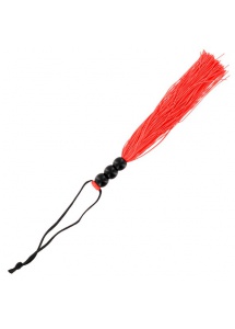 S&M Small Rubber Whip – Pejcz krótki czerwony