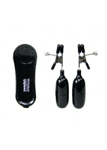 Vibrating Nipple Clamps – Wibrujące zaciski na sutki