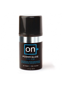 Sensuva ON Power Glide for Him - Żel na potencję  50ml