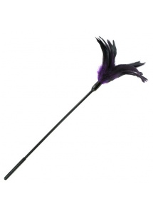 Sportsheets Starburst Tickler – Miotełka z piórkami  do fantazji erotycznych fioletowa