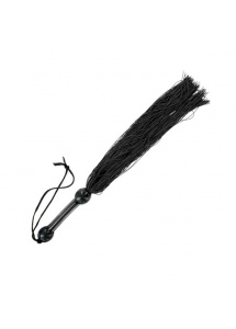 S&M Medium Rubber Whip – Pejcz średni czarny