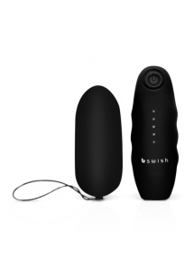 Bezprzewodowe jajeczko wibrujące - B Swish bnaughty Unleashed Classic czarny