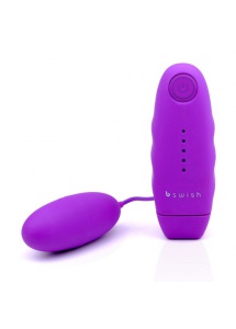 Wibrujące jajeczko - B Swish bnaughty Classic  fioletowe