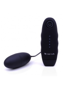Wibrujące jajeczko - B Swish bnaughty Classic  czarne