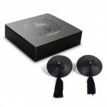 Nakładki na sutki - Bijoux Indiscrets Burlesque Pasties z chwostem