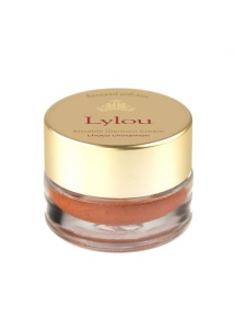 Smaczny błyszczący krem do ciała - Lylou Kissable Glamour Cream  czekolada