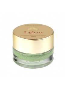 Smaczny błyszczący krem do ciała - Lylou Kissable Glamour Cream  mięta