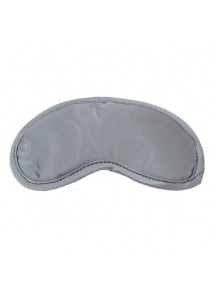 Maska na oczy - S&M - Satin Blindfold szara