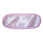 Maska na oczy - S&M - Satin Blindfold jasno różowa