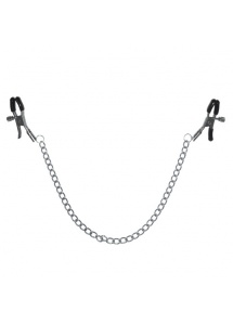 Zaciski na sutki - S&M - Chained Nipple Clamps
