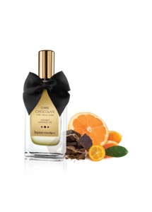 Smaczny olejek do masażu - Bijoux Cosmetiques Massage Oil ciemna czekolada