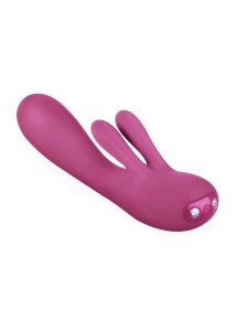 Wibrator ze stymulatorem łechtaczki - Je Joue FiFi czerwony