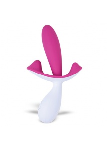 Wibrator z 2 stymulatorami - Lovelife Adventure Triple Stimulation Vibe