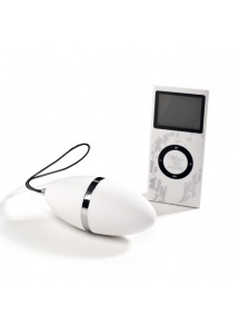 Jajeczko wibrujące -  Plaisirs Secrets - Vibrating Egg białe