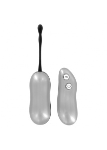Stymulator jajeczko bezprzewodowy - Vibe Therapy Reign  srebrny