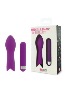 Wibrator podręczny - LoversPremium O-Bullet with Sleeve fioletowy