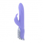 Wibrator ze stymulatorem łechtaczki - Vibe Therapy Serenity fioletowy