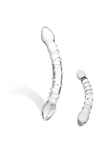 Dildo szklane - Glas Double Trouble Glass Dildo