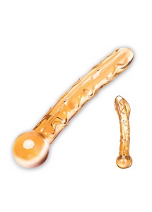 Dildo szklane - Glas Orange Tickler Glass Dildo