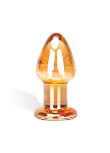 Plug analny szklany - Glas Over Easy Glass Butt Plug