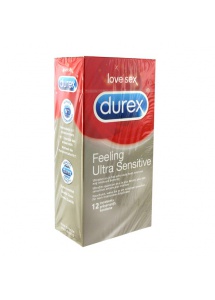 Prezerwatywy super cienkie - Durex Feeling Ultra Sensitive Condoms 12 szt