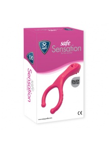 Zacisk wibrujący na członka - Safe Sensation Cockring