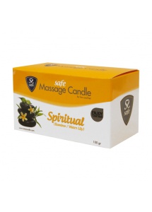 Świeca do masażu - Safe Massage Candle Spiritual Bamboo & Waterlily bambus i lila wodna