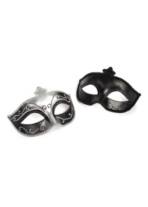 50 twarzy Greya -  Dwie maski karnawałowe Masquerade Mask Twin Pack