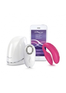 Stymulator sterowany z androida - We-Vibe 4 Plus różowy
