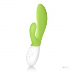 Wibrator ze stymulatorem - Lelo Ina 2 Vibrator zielony