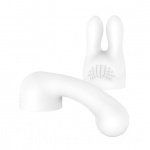 Akcesoria do masażera 2 sztuki - Bodywand Curve Accessory   Biały