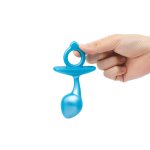 B-VIBE - KOREK ANALNY ŻARÓWKI ZIELONA