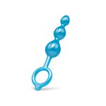 B-VIBE - ZESTAW KORALIKOWYCH KORKÓW ANALNYCH W KOLORZE ZIELONYM