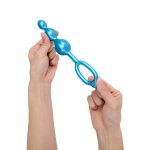 B-VIBE - ZESTAW KORALIKOWYCH KORKÓW ANALNYCH W KOLORZE ZIELONYM