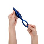 B-VIBE - ZESTAW KORALIKOWYCH KORKÓW ANALNYCH W KOLORZE ZIELONYM