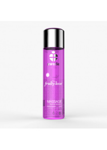 Balsam jadalny do masażu - Swede Fruity Love Massage 120 ml  Malina i Rabarbar
