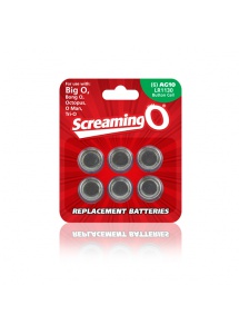 Baterie AG-10 - The Screaming O Size AG-10 Batteries x6 do sex zabawek