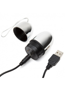 Bezprzewodowe jajeczko stymulujące - Fifty Shades of Grey Relentless Vibrations Remote Control Pleasure Egg  