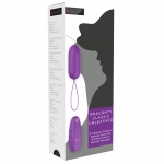 Bezprzewodowe jajeczko wibrujące - B Swish bnaughty Unleashed Classic Fioletowy ciemny