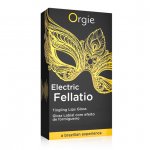 Błyszczyk do seksu oralnego - Orgie Sexy Vibe! Electric Fellatio Vibrating Gloss 10 ml   