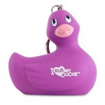 Breloczek - I Rub My Duckie Keychain   Fioletowy