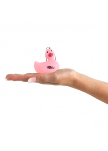 Breloczek - I Rub My Duckie Keychain   Różowy